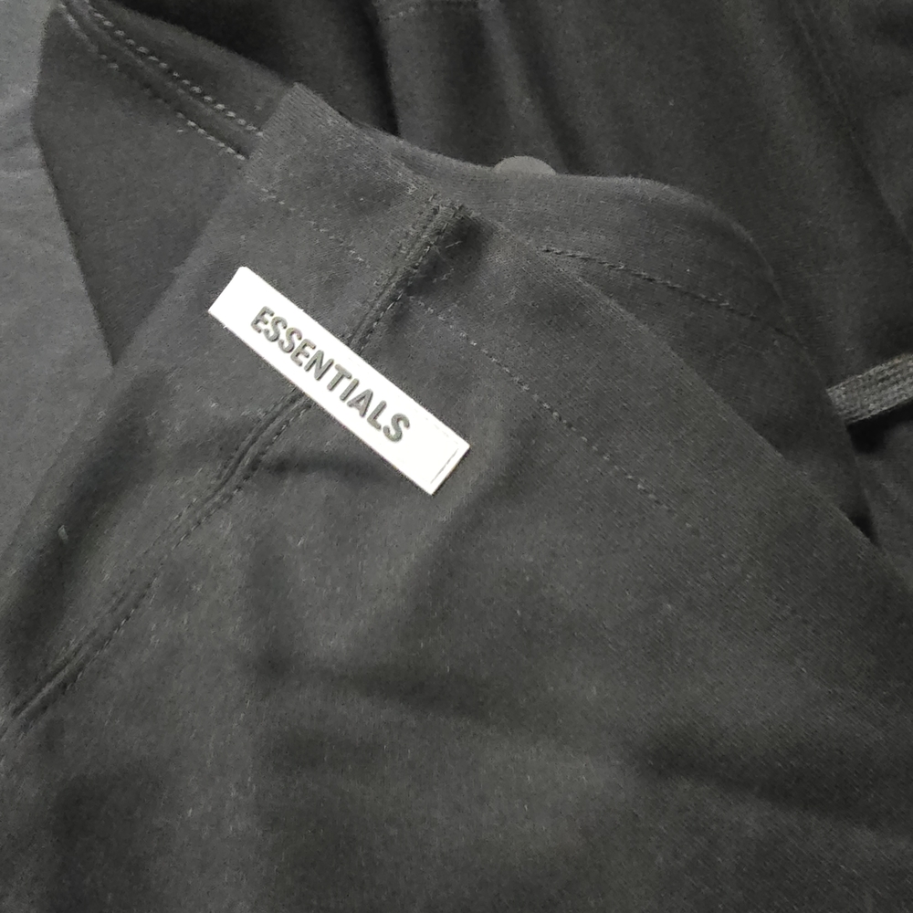 Essentials Black Hoodie - NWOT - Picture 2 of 3